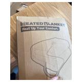 $50 LUXIAN Electric Heated Blanket Queen 84x90, 9-Heat & Auto-Off