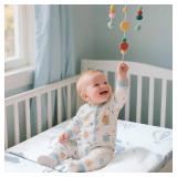 Trifold Pack and Play Mattress 38x26 2-Inch High-Density Foam