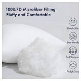 MIULEE 18x18 Inch Pillow Inserts Pack of 2, Decorative Cushions