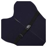 EVGATSAUTO Premium Memory Foam Lumbar Chair Back Support Cushion