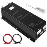 $1650 WZRELB 8000W 24V Pure Sine Wave Inverter, 2xAC Hardwire Remote