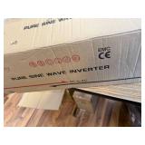$1650 WZRELB 8000W 24V Pure Sine Wave Inverter, 2xAC Hardwire Remote