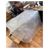 Clear 8x10 Waterproof Tarp with Grommets - Heavy-Duty PVC Vinyl