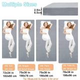 $47 Foam Camping Mattress - Portable Sleeping Pad for Travel, Cot