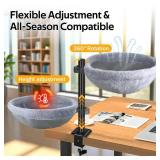 Adjustable Cat Desk Bed Attachment - Sunken Hammock Desk - 50lb