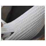 OIAHOMY 90L Blanket Basket, 23x23x13, Laundry Hamper, Dark Grey