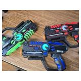 $120 Kidzlane ArmoGear Rechargeable Laser Tag Guns & Vests Set of 4