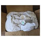 $126 Serta Down Illusion Warmth Comforter with Corner Loops, White