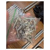 $100 STORAGE MANIAC 420L Cart with Wheels, Heavy-Duty Hamper, Black