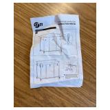 $100 STORAGE MANIAC 420L Cart with Wheels, Heavy-Duty Hamper, Black