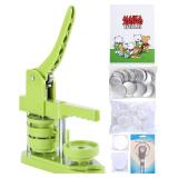 Button Maker 58mm - 3rd Gen, Installation-Free DIY Pin Badge Press