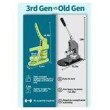 Button Maker 58mm - 3rd Gen, Installation-Free DIY Pin Badge Press