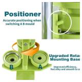 Button Maker 58mm - 3rd Gen, Installation-Free DIY Pin Badge Press