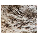 Bedfolks Extra Large Waterproof Plush Dog Crate Bed 41x27 Brown