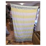 $55 Turkish Beach Towels, Pack of 6, 38x71, 100% Cotton, Yellow and GREEN