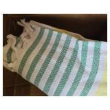$55 Turkish Beach Towels, Pack of 6, 38x71, 100% Cotton, Yellow and GREEN
