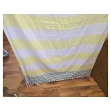 $55 Turkish Beach Towels, Pack of 6, 38x71, 100% Cotton, Yellow and GREEN