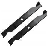 (2 Pack) Replacement Mower Blades for Craftsman/Husqvarna 46  Deck