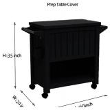Outdoor Prep Table Cover 60L x 24W x 35H, 600D Waterproof