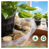 TITE 5-Pack Clear Plant Saucers, Drip Trays for Indoor/Outdoor