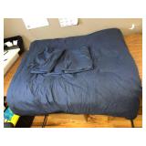 Navy Blue Duvet Cover Queen Size - Extra Soft & Lightweight