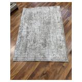 5x7 Area Rugs for Living Room, Washable, Non-Slip Beige Rug