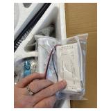 $100 52-Inch Ceiling Fan with Light, Remote, 3CCT, Dimmable LED, Black