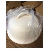 $76 Sassafras Superstone La Cloche Bread Baker, Unglazed Stoneware