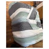 $66 Litanika Oversized King Comforter Set Sage Green 120x120-3pc