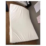 Pack and Play Mattress 38x26x1.5 in Dual-Sided Hypoallergenic Pad