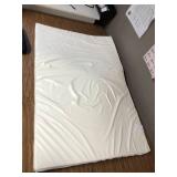 Pack and Play Mattress 38x26x1.5 in Dual-Sided Hypoallergenic Pad