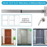 $183 IRONWALLS Panic Bars for Exit Doors 2-Pack, 27.5" Stainless Bar