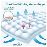 $50 CYMULA King Size Mattress Topper - Extra Thick Cooling Pad