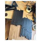 $57 HOOBRO Stools Set of 2, Counter-Height Saddle Barstools BB10BY01