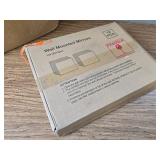 Ruomeng Gym Mirror Tiles - 14x12 in, 12Pcs, Frameless Wall Mounted