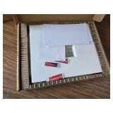 Ruomeng Gym Mirror Tiles - 14x12 in, 12Pcs, Frameless Wall Mounted