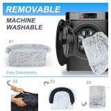 Dog Couch Bed Protector with Memory Foam, Removable Plush Cover