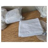 $48 NTBAY Queen Comforter Set with Sheets, 7 Pieces, Light Grey