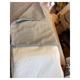 $50 71x59" Vegan Leather Baby Play Mat, Thick Foam, Waterproof (Gray)