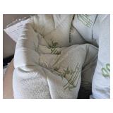 Mattress Topper Queen Bamboo Viscose Pillow Top Pad, 8-21 Deep