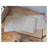 KIMODE Anti Fatigue Kitchen Mats 17x47 + 17x29 Set of 2 Non Slip