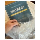 MATBEBY Queen Size Mattress Pad - Cooling, Quilted Fitted 60x80