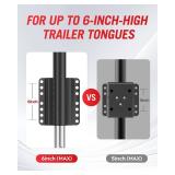 $220 5500-7500lbs Electric Trailer Jack, 22.6" Travel, 12V DC