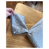 EUHAMS Queen Size Bed Wedge Pillow - Gap Filler (60x10x6 Gray)