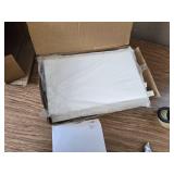 $60 Simple Designs LF1014-WHT Etagere Organizer Shelf Lamp, White