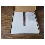 Mrocioa 16in Round Black Paris Wall Clock with Big Numerals