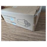 $80 Skyflame 6-Piece Gas Fireplace Log Set, White Birch Ceramic Logs