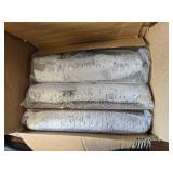 $80 Skyflame 6-Piece Gas Fireplace Log Set, White Birch Ceramic Logs