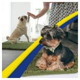 $130 BLACK! Muddy Mat  Absorbent Door Mat, Microfiber Chenille Rug, 34x60