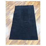 $130 BLACK! Muddy Mat  Absorbent Door Mat, Microfiber Chenille Rug, 34x60